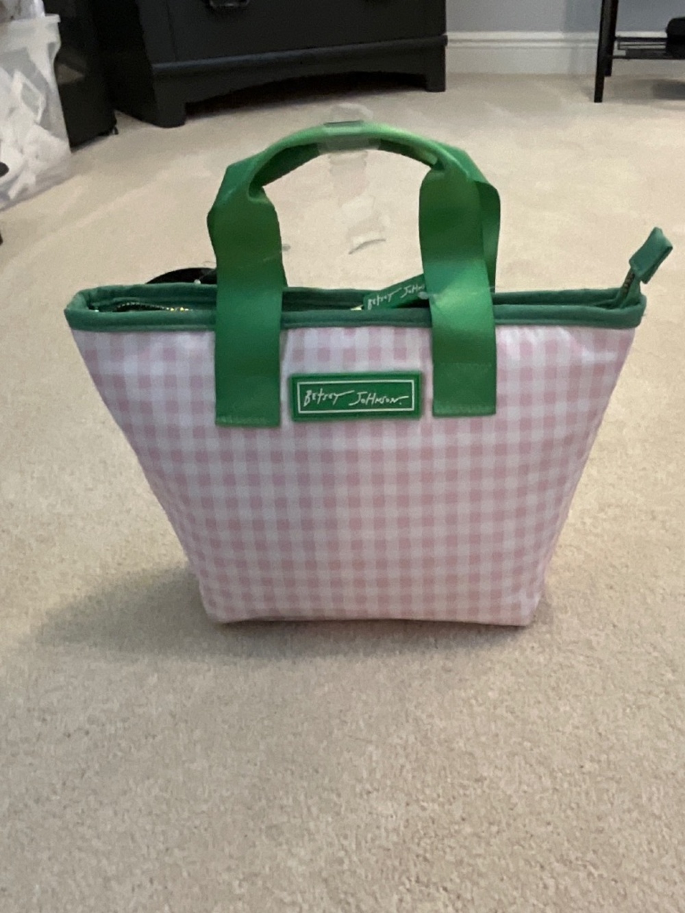 Betsy Johnson insulated lunch tote NWT